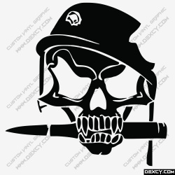 military_skull_decal